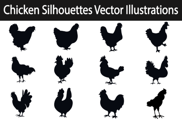 Chicken Silhouettes: An Embroidery Designer's Review