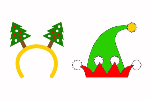 Christmas Hat Santa Claus Illustrations & Graphics Review