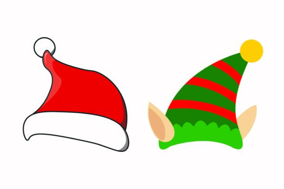 Christmas Hat Santa Party Illustrations: Graphics Review