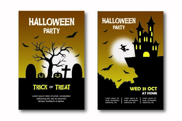 Halloween Design Illustrations Poster: A Versatile Graphics Asset