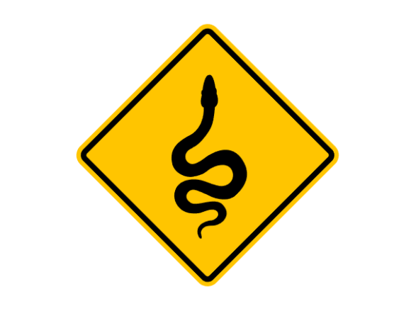 Snake Sign Graphics: Crafting Safety Illustrations