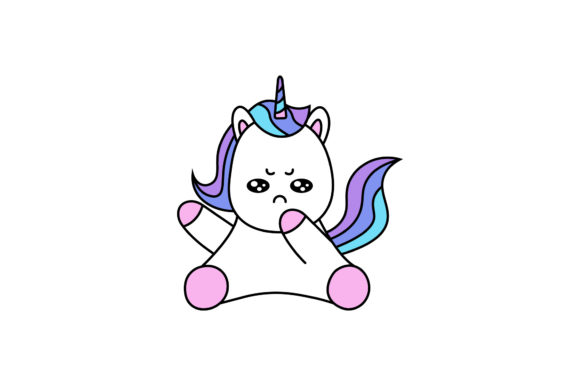 Unicorn Vector Kawaii Illustrations for Creative Graphics