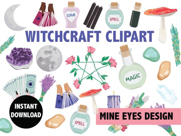 Witchcraft Shop Illustrations: Graphics Review
